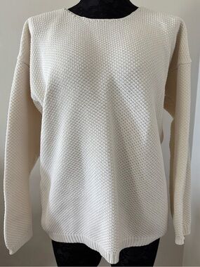 Vintage 100% cotton knit sweater